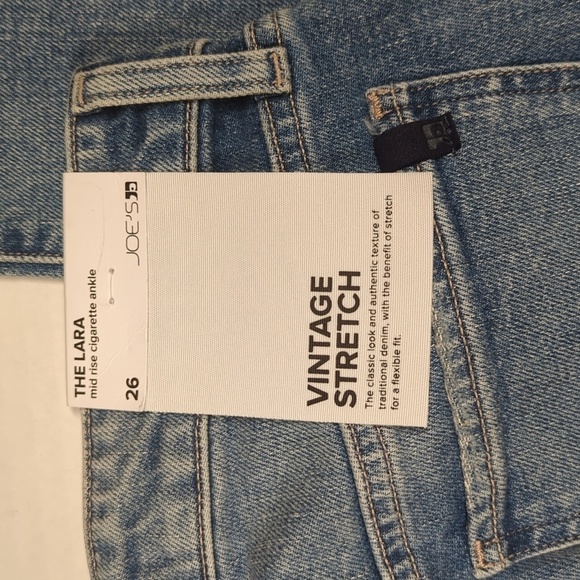 Joe's Jeans  The Laura Mid Rise Cigarette Ankle Size 26 - Picture 6 of 9